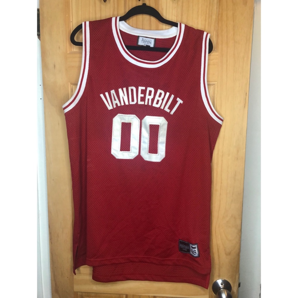 Burgundy Vanderbilt jersey